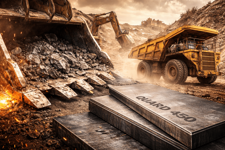 Por que o Aço Quard é considerado a ‘evolução’ para peças de alto desgaste na mineração?
