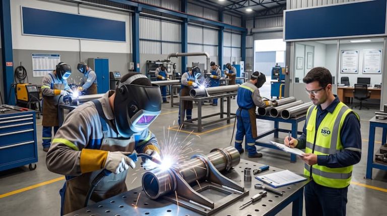 Serviço de Soldagem com Qualidade ISO 9001: Segurança Garantida para Estruturas Complexas